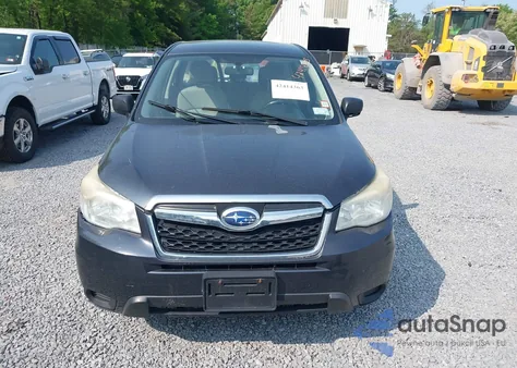 2014 Subaru Forester 2.5I из США, поврежденный, VIN JF2SJAAC2EH433947